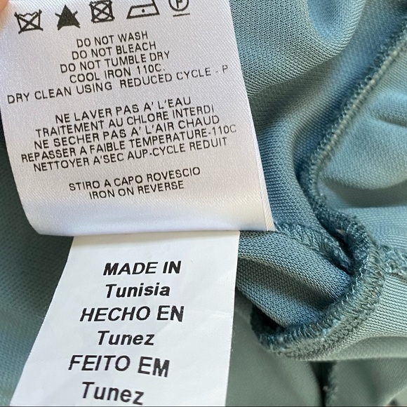 See By Chloe Blue Ruffle One Shoulder Dress Size 8 - Picture 13 of 13